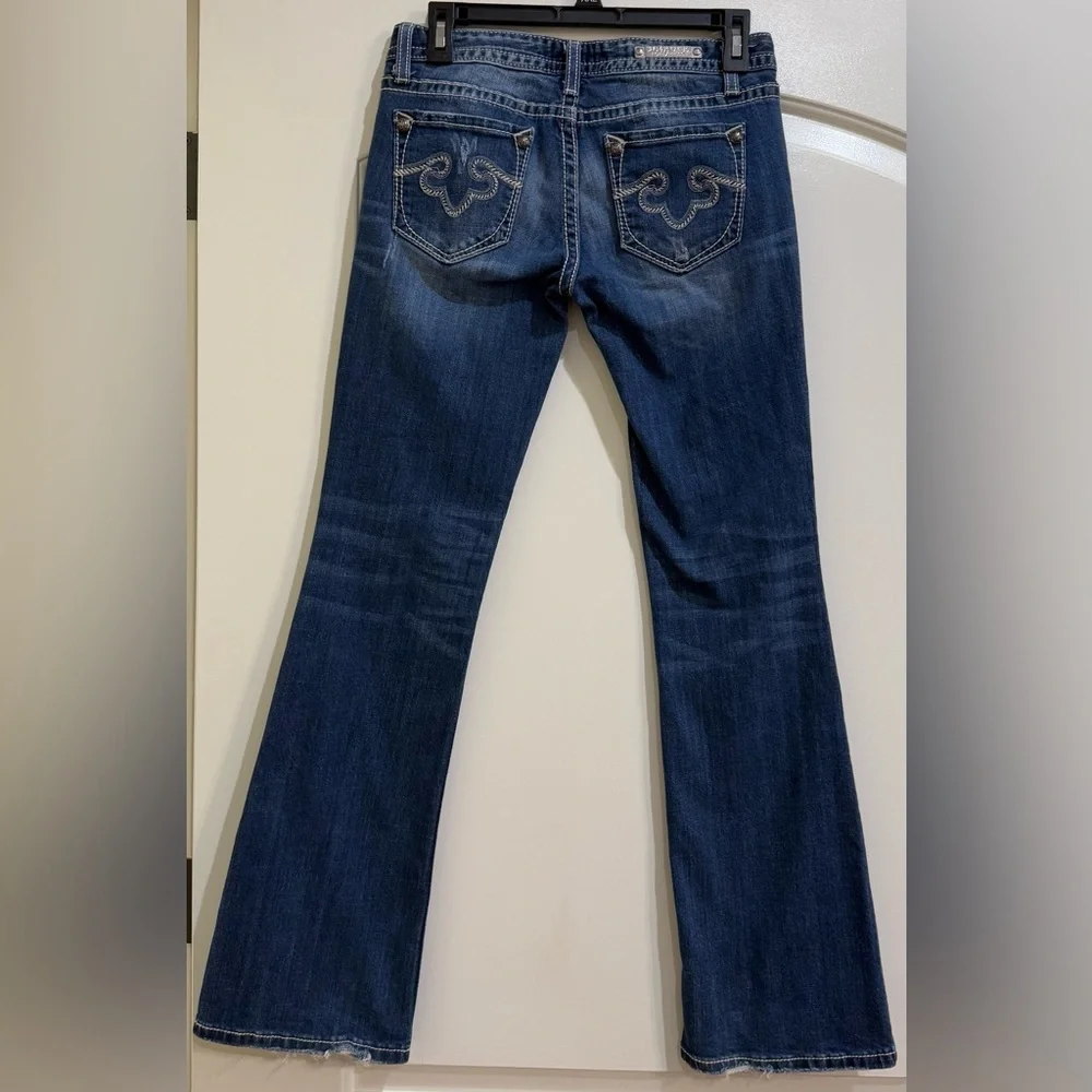 Rerock for Express Classic Blue Denim Jeans Boot Cut
